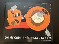 Vintage 1998 South Park Liquid Floating Mouse Pad Kenny Rats Comedy Central Rare picture