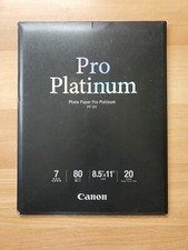 Canon PT-101 8.5-Inch x 11-Inch Photo Paper Pro Platinum (20 Sheets/Package) picture