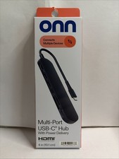 onn 7-in-1 USB-C Adapter with 100W USB-C 3.2 Gen. Power Delivery picture