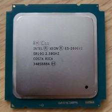 1pcs Intel Xeon E5-2696 V2 CPU 12-Core 2.5GHz SR19G LGA-2011 Processor picture