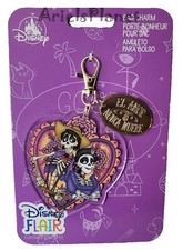 Disney Parks Flair Coco El Amor Nunca Muere Dia de los Muertos Bag Charm picture
