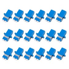 fyboptwu - 18 pcs Fiber Optic Coupler Adapter to Coupler Duplex Singlemode Fiber picture