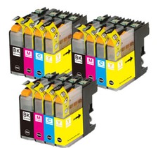 12PK Premium Ink fits Brother LC103 Series MFC-J245 MFC-J470DW MFC-J475DW picture