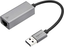 Amazon Basics Aluminum USB 3.0 Gigabit Ethernet Adapter, Plug & Play  picture
