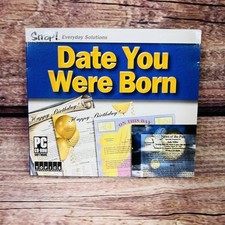 The Date You Were Born (PC 2001 CD-Rom) SNAP Widows 95, 98, NT, 2000, XP TOPICS picture