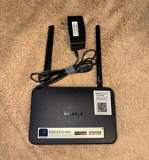 NETGEAR Nighthawk R6020 AC750 Dual-Band WiFi Router 4-Port w/ Adapter picture