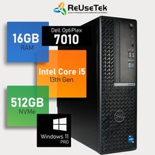 Dell OptiPlex 7010 Plus SFF Core i5-13600 16GB DDR5 RAM 512GB NVMe Win 11 Pro picture