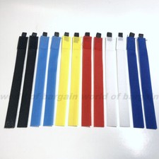 12 pc Hook And Loop Cable Ties ZIP Tie Wire Straps Cord Organizer Assorted Color picture