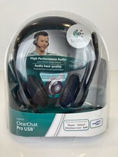 Logitech Clear Chat Pro USB Headset Sealed Package. BRAND  NEW picture