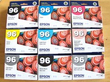 2024/2025 NIB 9 GENUINE Epson 96 T096 ink For R2880 Set T0961-T0964-T0966-T0969 picture