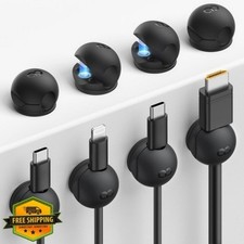 Lamicall 8pk Magnetic Cord Organizer Clips picture
