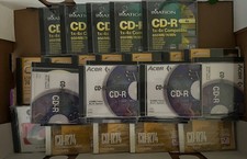 Lots Of Blank CD-R BRAND NEW with JEWEL CASE Acer/Yamaha/Maxell/Imation/Memorex picture