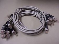 (10) CP Tech Enhanced 350MHZ Patch Cords - E197532 picture