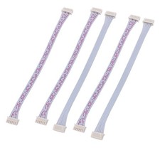 5Pcs Dual End XH2.54 6Pin Female Connector Cable 20cm Length w Pin Header picture