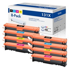 8PK High Yield CF210X 131X Toner Cartridge Set Pro 200 For HP Laserjet M251 M276 picture