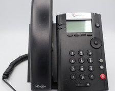 Polycom VVX 201 IP Phone 2201-40450-001 W/ Power cord Business Phone picture