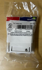 BRAND NEW LEVITON CAT 40822-BW, QUICKPORT 2 PORT SURFACE MOUNT HOUSING picture