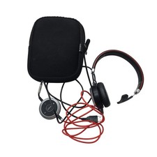 Jabra Evolve 40 UC Mono Wired Headset HSC017 with ENC010 USB-A Controller TESTED picture