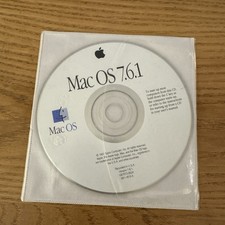 Apple Mac OS 7.6.1 Original Bootable CD-ROM 1997 Vintage Macintosh Install picture