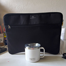 Brenthaven 16”x12” Laptop Sleeve Padded Nylon and Yeti Mug Unused picture
