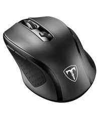 VicTsing D-16 Wireless Mouse, USB, Black picture