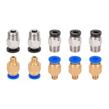 10 PCS Pneumatic Fitting Set 5x PC4-M6 and 5x PC4-M10 for Creality Ender 3 picture