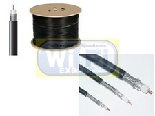 10 FEET RFC195 RFC240 RFC400 LOW LOSS FLEX COAX RF BARE CABLE NO CONNECTORS USA picture