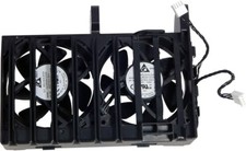 Original OEM HP Z800 Front Chassis Fan Assembly - 2 FANS - picture