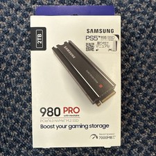 New PS5 Samsung 980 Pro with heat sink 2TB PCIe Gen 4 NVMe  MZ-V8P2T0C/EC picture