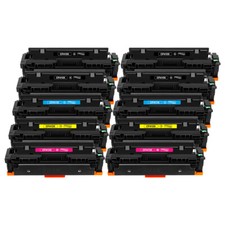 10x Toner Compatible With HP 410X CF410X CF411 CF412 CF413 Pro MFP M377dw M477fn picture