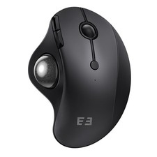 Seenda MBD5 Wireless Trackball Mouse Ergonomic Rechargeable Black New picture