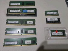 3x (32GB) Micron MTA18ASF4G72PDZ-3G2E1TI / Micron 32GB 2g6/ Micron 16GB PARTS picture