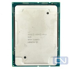 Intel Xeon Gold 6128 SR3J4 3.4 GHz 19.255 MB 6 Core LGA 3647 B Grade CPU picture