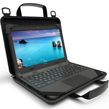 11-11.6 Inch Protective Always-on Chromebook Hard Case with Adjustable Should... picture