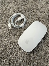 Apple Magic Mouse 2 White (A1657) Excellent Condition + NEW Lightning Cable picture