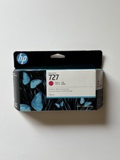 HP Design 727 130-ml Magenta Ink Cartridge B3P20A Sealed Box Exp. 7/27 picture