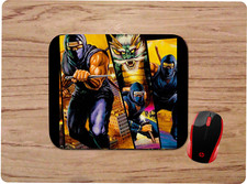 NINJA GAIDEN TRILOGY CUSTOM ART DESIGN NONSLIP MOUSE PAD DESK MAT PC GAMING GIFT picture