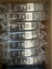 (7) C-250 BK XL Black Ink Printer Cartridge lot  Canon Compatible, NEW C-250BK picture
