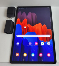 Samsung Galaxy Tab S7+ Plus 512GB, Wi-Fi, 12.4 in Mystic Black No S-Pen GREAT picture