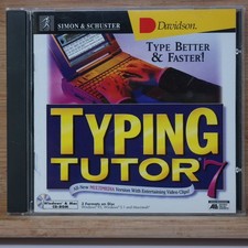 Typing Tutor 7 Cd-rom Software Windows 95 3.1 Macintosh Learn Type Better Faster picture