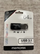Memorex 64GB USB 3.1 – Black *NEW* picture