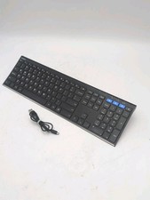 HB192 Universal Bluetooth Keyboard Multi-Device Stainless Steel Full Size Wir... picture