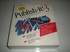 Timeworks Publish-It 3 desktop publishing for Apple IIc, GS, 2e (enhanced). New picture