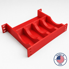 10 Inch Rack Mount Tray 1U Mini PC SFF Homelab NUC Chromebox 3D Printed USA picture