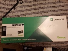 New Lexmark Laser Toner Cartridge 62D1X00 Black Ink Cartridge picture
