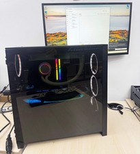 Custom Gaming PC Intel i9-13900K RTX 4080 64GB DDR5 1TB SSD Corsair Black picture