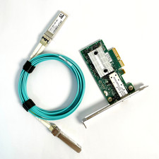 MCX311A-XCAT Mellanox CX311A ConnectX3 10G Ethernet 10G PCIe NIC w/t Fiber Cable picture