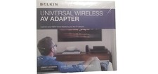 BELKIN F7D4550 Universal Wireless AV Adapter ~ BRAND NEW SEALED picture