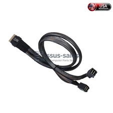 50CM SFF8654 8i SlimSAS to 2x SFF8643 SAS Cable Not Support NVMe Drive picture