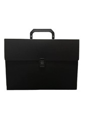 Ultra Thin Black Stylish Briefcase for Business and School picture